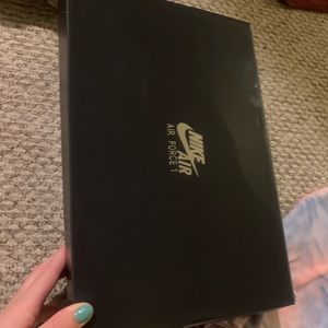 Black nike Air Force 1